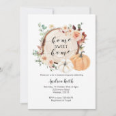 Kürbis-Party Einladung (Vorderseite)