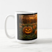 Kürbis-Patch mit Herbstzauber Kaffeetasse (Links)