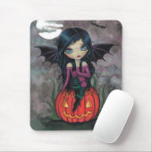 Kürbis Pixie Halloween-Mauspad Mousepad (Mit Mouse)