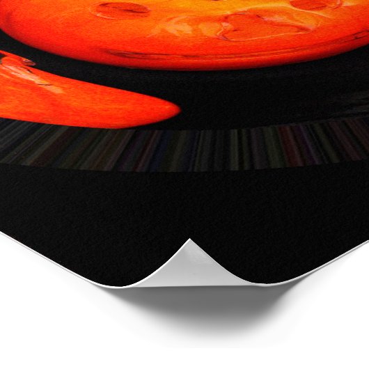 Kürbis Poster (Ecke)