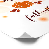 Kürbis Poster (Ecke)