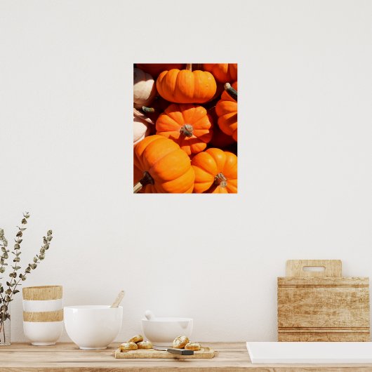 Kürbis Poster (Küche)