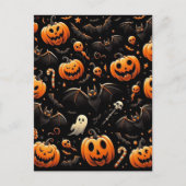 Kürbis Postkarte (Vorderseite)