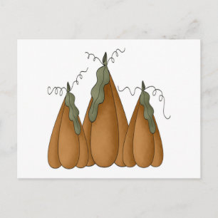 Kürbis Postkarte