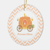 Kürbis-Prinzessin Carriage Girls Room Decor Keramikornament (Links)
