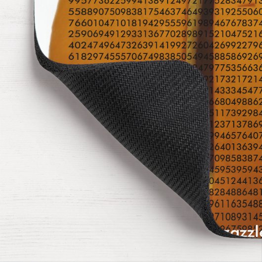 Kürbis-PU, 3,14159265358979323846264338327950… Mousepad (Ecke)