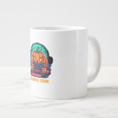 Kürbis-Quest-Gamer-Lade-Design Jumbo-Tasse (Vorderseite Rechts)