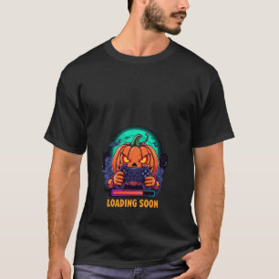 Kürbis-Quest-Gamer-Lade-Design T-Shirt