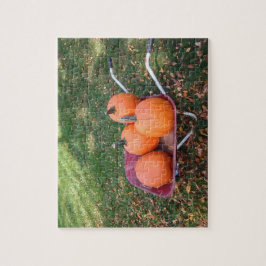 Kürbis-Rad-Fass Puzzle