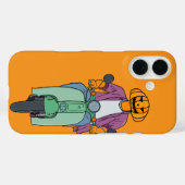 Kürbis-Reiter auf Mint-Scooter Case-Mate iPhone Hülle (Rückseite (Horizontal))