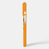 Kürbis-Reiter auf Mint-Scooter Case-Mate iPhone Hülle (Rückseite / Links)