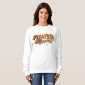 Kürbis-Saison Herbst-Sweatshirt Sweatshirt (Vorne ganz)