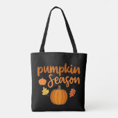 Kürbis-Saison Herbst Tasche (Rückseite)