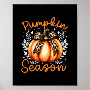 Kürbis-Saison Herbst Thanksgiving-Kostüm Gi Poster