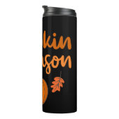 Kürbis-Saison Herbst Thermosbecher (Nach rechts gedreht)