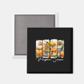 Kürbis-Saison Thanksgiving Herbst Stimmung Herbst  Magnet (Vorderseite/Rückseite)
