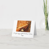 Kürbis-Samen Notecard Karte (Rückseite)