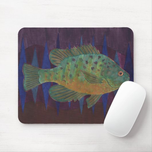 Kürbis-SamenSunfish Mousepad (Mit Mouse)