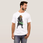 Kürbis-Samurai T-Shirt (Vorne ganz)