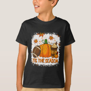 Kürbis Sce Football Die Saison ist da Herbst Dankf T-Shirt