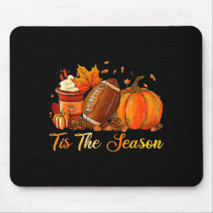 Kürbis Sce Football Die Saison ist da Herbst Thank Mousepad