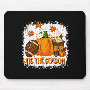 Kürbis Sce Football Tis Die Saison Fall Thanksgivi Mousepad