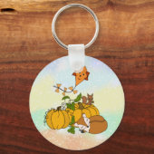 Kürbis Schlüsselanhänger (Vorderseite)