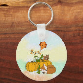 Kürbis Schlüsselanhänger (Rückseite)