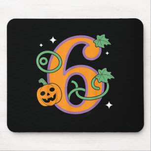 Kürbis Sechs Sieben 67 Passendes 6 Halloween Paar Mousepad