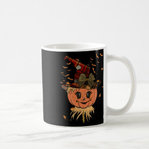 Kürbis-Sense-Kopf und -Hut Herbst Vintage Hallowee Kaffeetasse