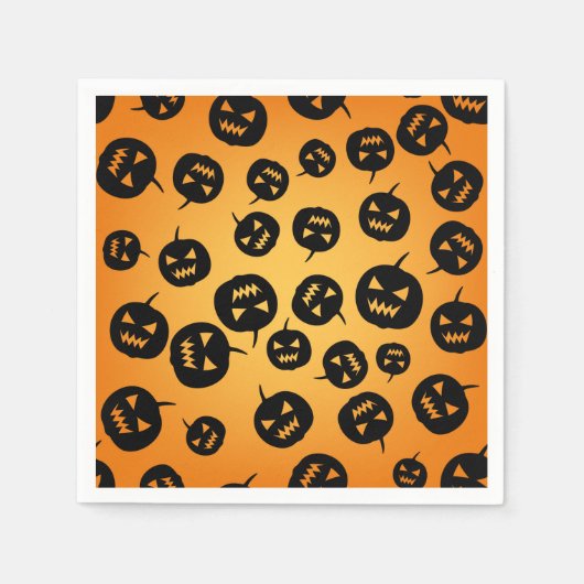 Kürbis Serviette (Vorderseite)