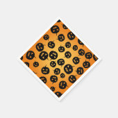 Kürbis Serviette (Ecke)
