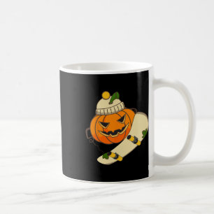 Kürbis Skateboard Halloween Kostüm Lustiges Skateb Kaffeetasse