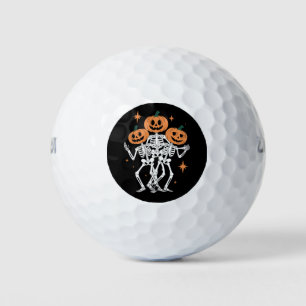 Kürbis-Skelett-Halloween-Kürbis-gruselige Jahresze Golfball