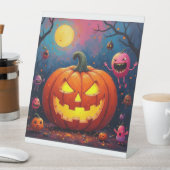 Kürbis Sockelschild (In Situ)