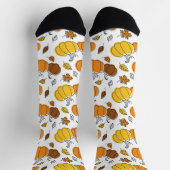 Kürbis-Socken Socken (Oben)