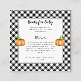 Kürbis | Sonnenblumen Kinderdusche Anfrage Begleitkarte