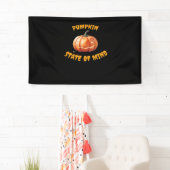 Kürbis Staat des Geistes - Halloween Klassischer T Banner (Insitu)