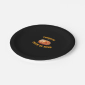 Kürbis Staat des Geistes - Halloween Klassischer T Pappteller (Schrägansicht)