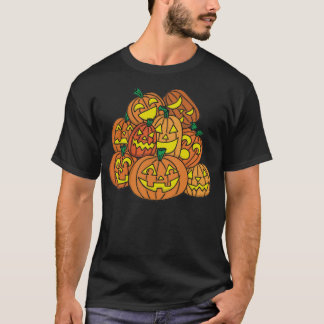 Kürbis-Stapel T-Shirt
