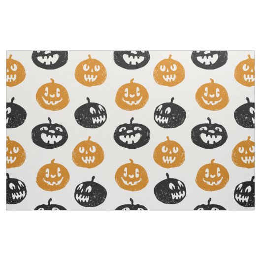 Kürbis Stoff (Fat Quarter (45,7 x 55,9 cm))