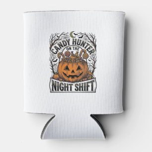 Kürbis-Süßigkeiten-Eimer Vintage-Halloween-Gravur Dosenkühler