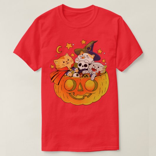 Kürbis T-Shirt (Design vorne)