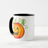 Kürbis Tasse (Vorderseite Links)