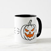 Kürbis-Tasse Tasse (VorderseiteRechts)