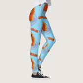 Kürbis-tinös Leggings (Rechts)