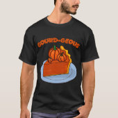 Kürbis-tinös T-Shirt (Vorderseite)