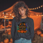 Kürbis, Tränke und Kürbishasen Halloween Tri-Blend Shirt