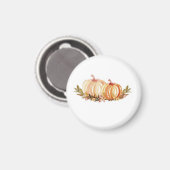 Kürbis trendy Halloween Designs Magnet (Vorderseite/Rückseite)