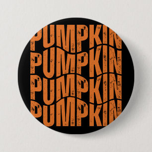 KÜRBIS-TYPOGRAFIE-GESCHENK BUTTON